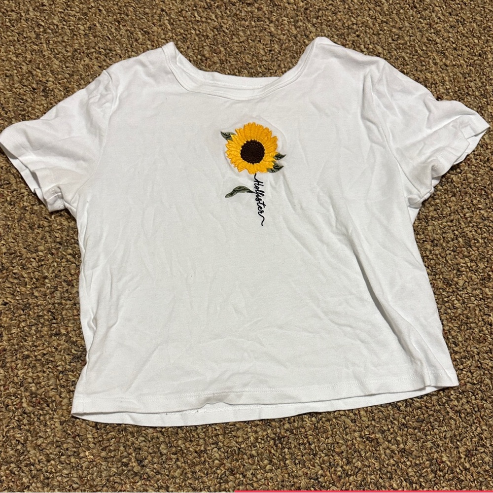 Sunflower detail t-shirt